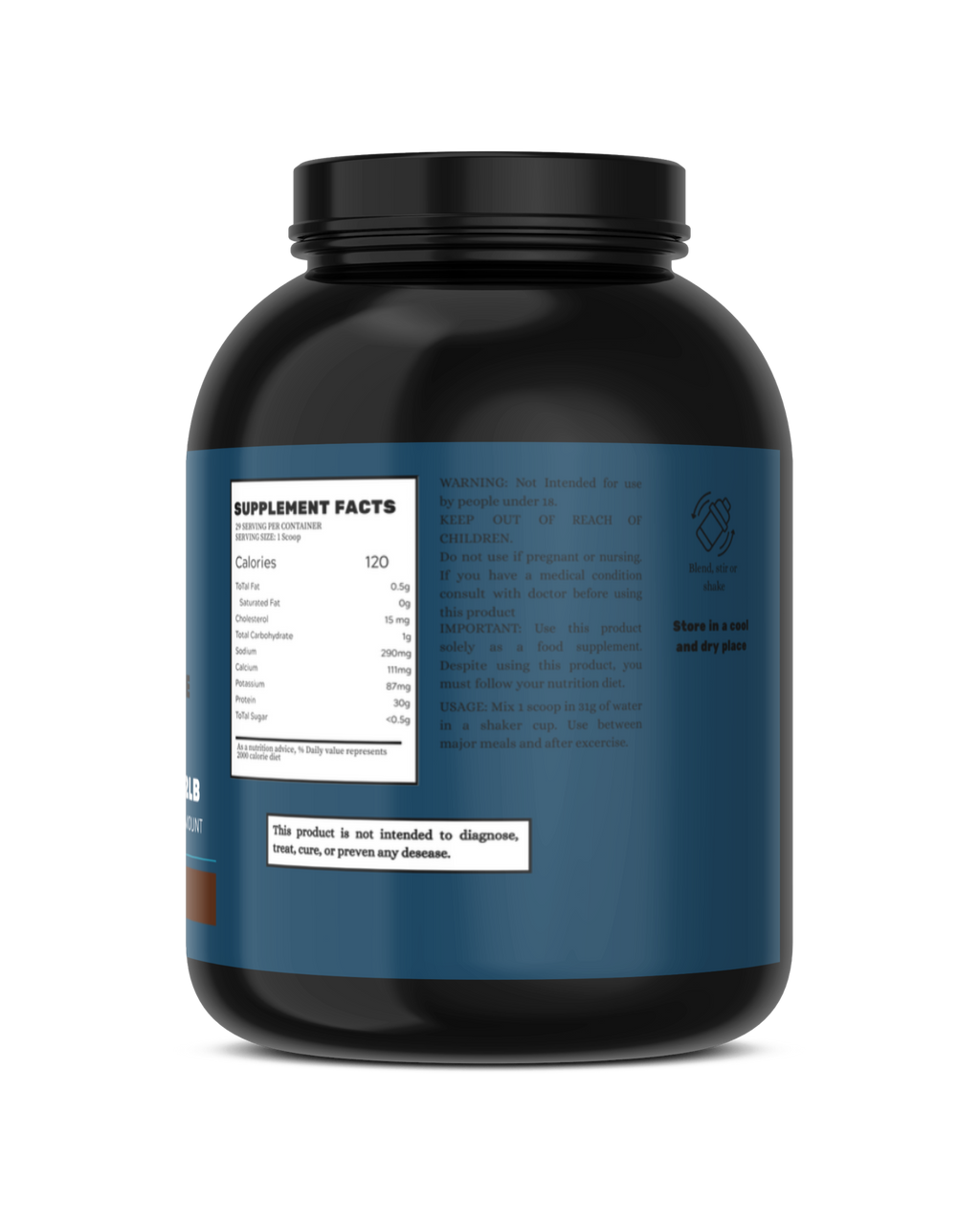 Proteinpulver-Isolat